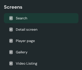 Screens
