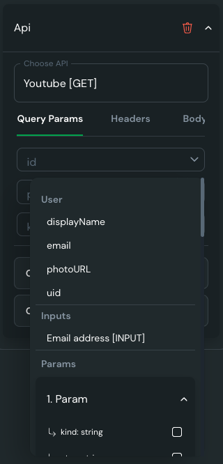 Inputs