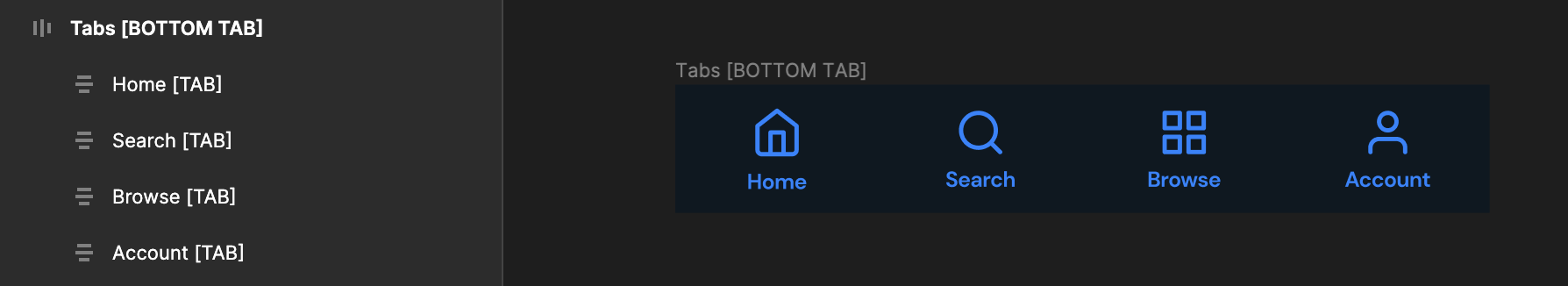 Bottom Tab